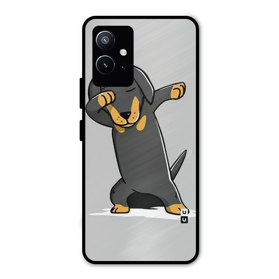 Puppy Dab Metal Back Case for Vivo Y75 5G