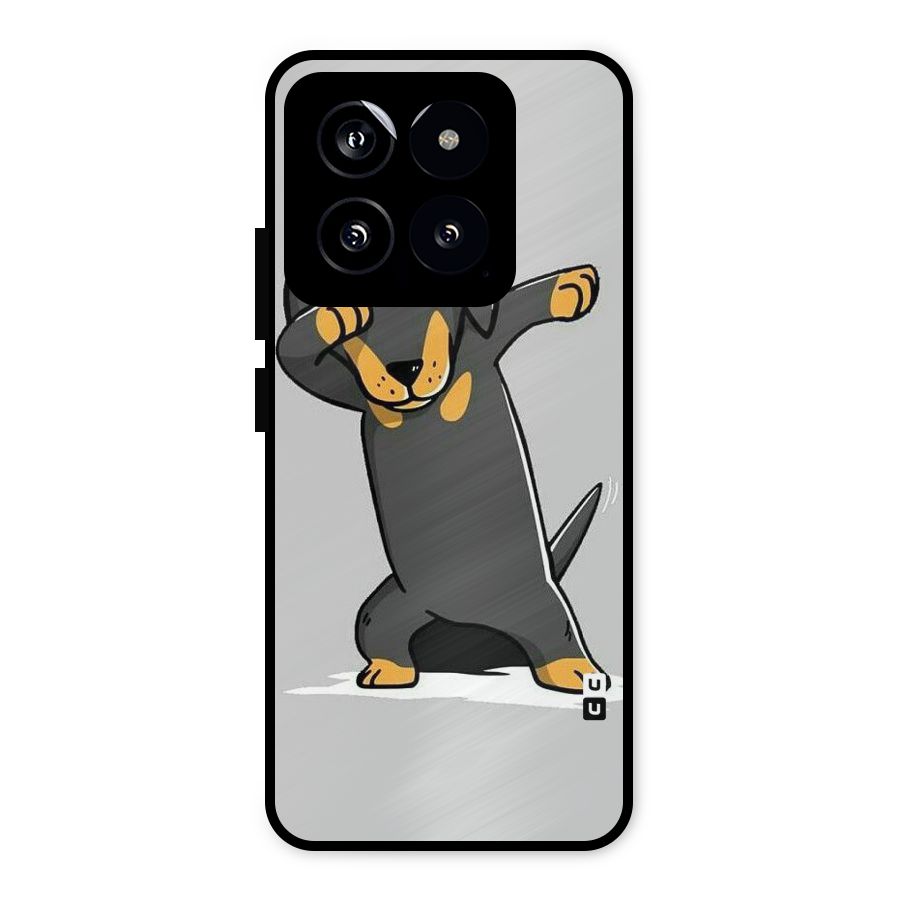 Puppy Dab Metal Back Case for Xiaomi 14