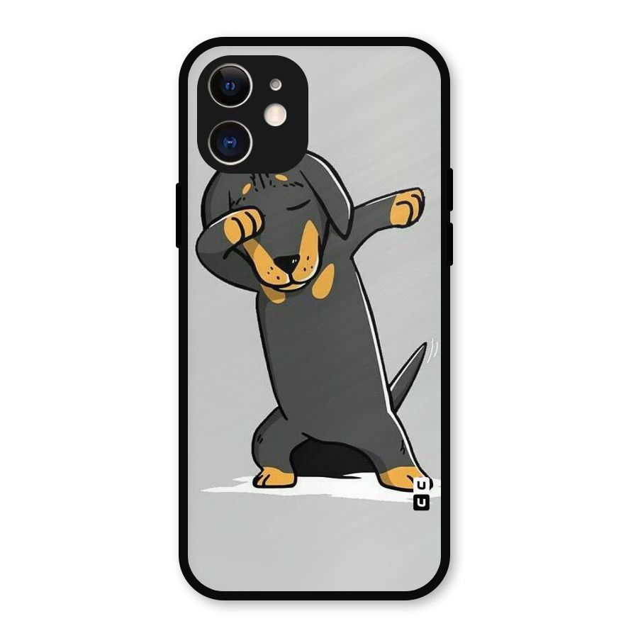 Puppy Dab Metal Back Case for iPhone 12