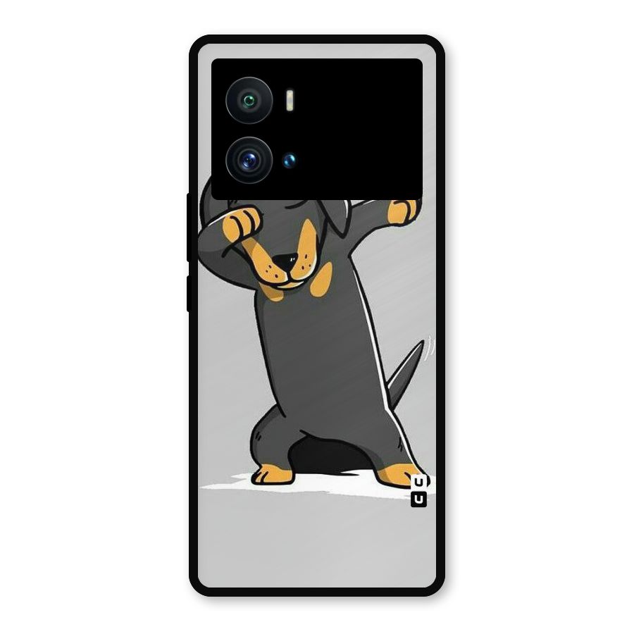 Puppy Dab Metal Back Case for iQOO 9 Pro