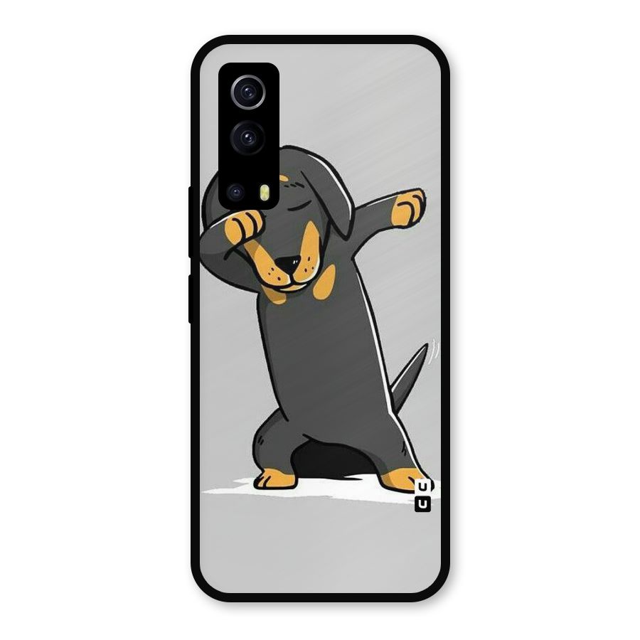 Puppy Dab Metal Back Case for iQOO Z3
