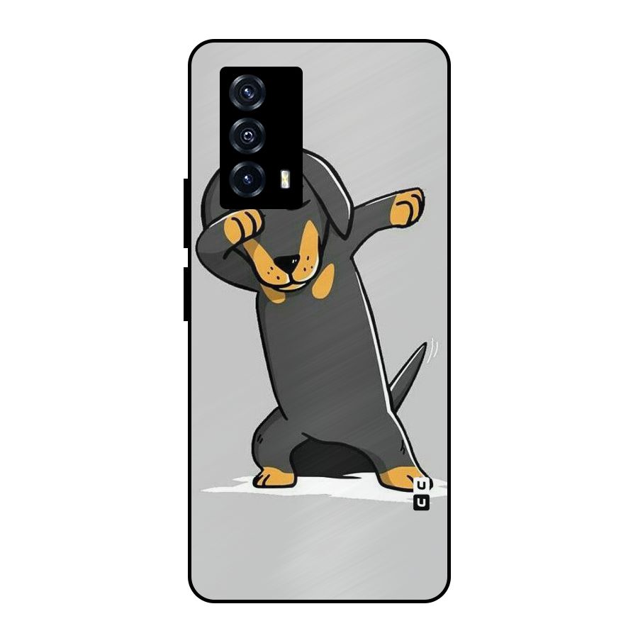 Puppy Dab Metal Back Case for iQOO Z5