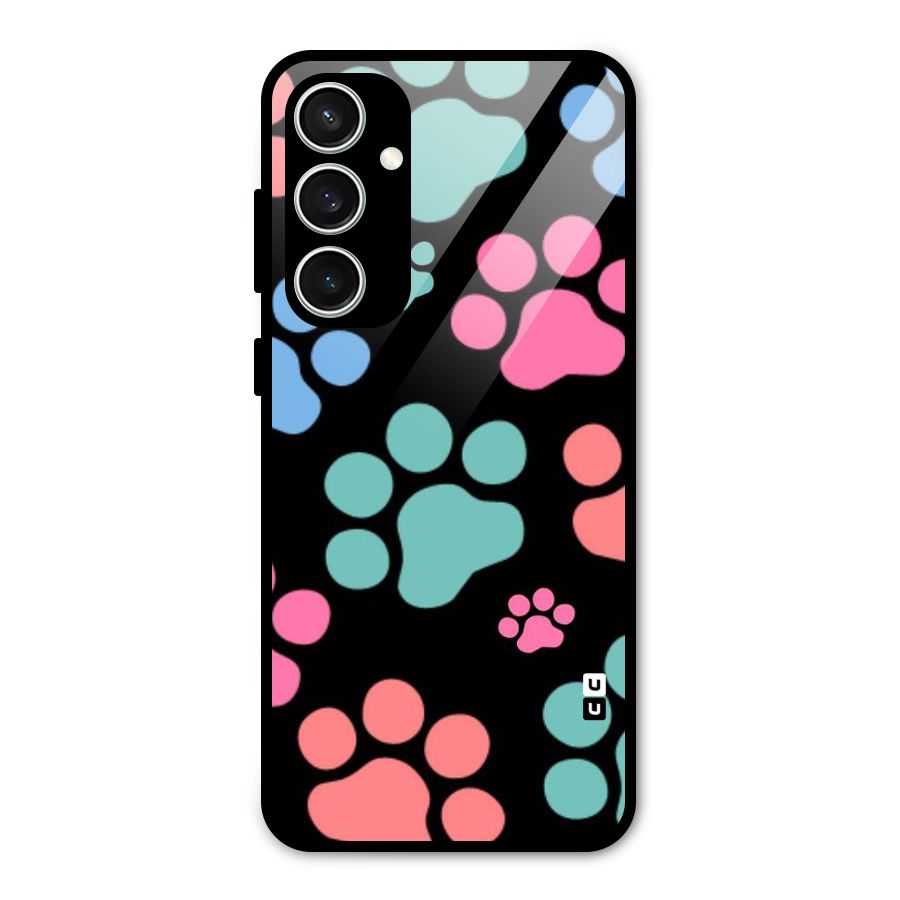 Puppy Paws Glass Back Case for Galaxy S23 FE