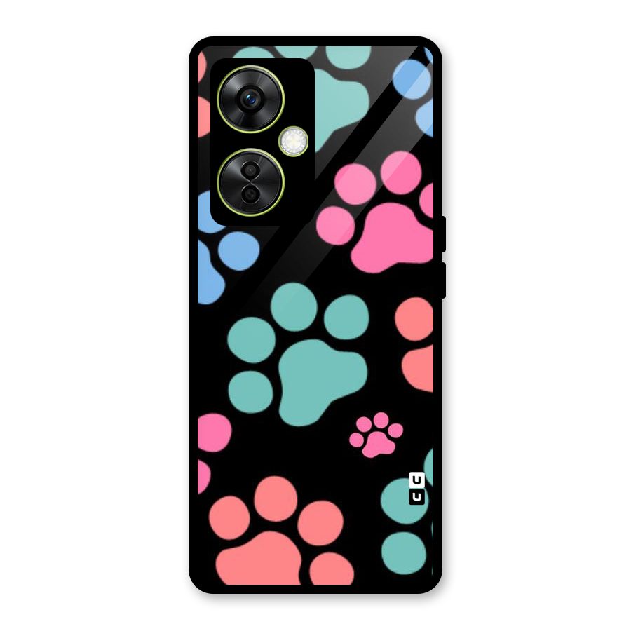 Puppy Paws Glass Back Case for OnePlus Nord CE 3 Lite