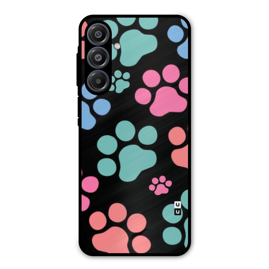 Puppy Paws Metal Back Case for Galaxy A16 5G