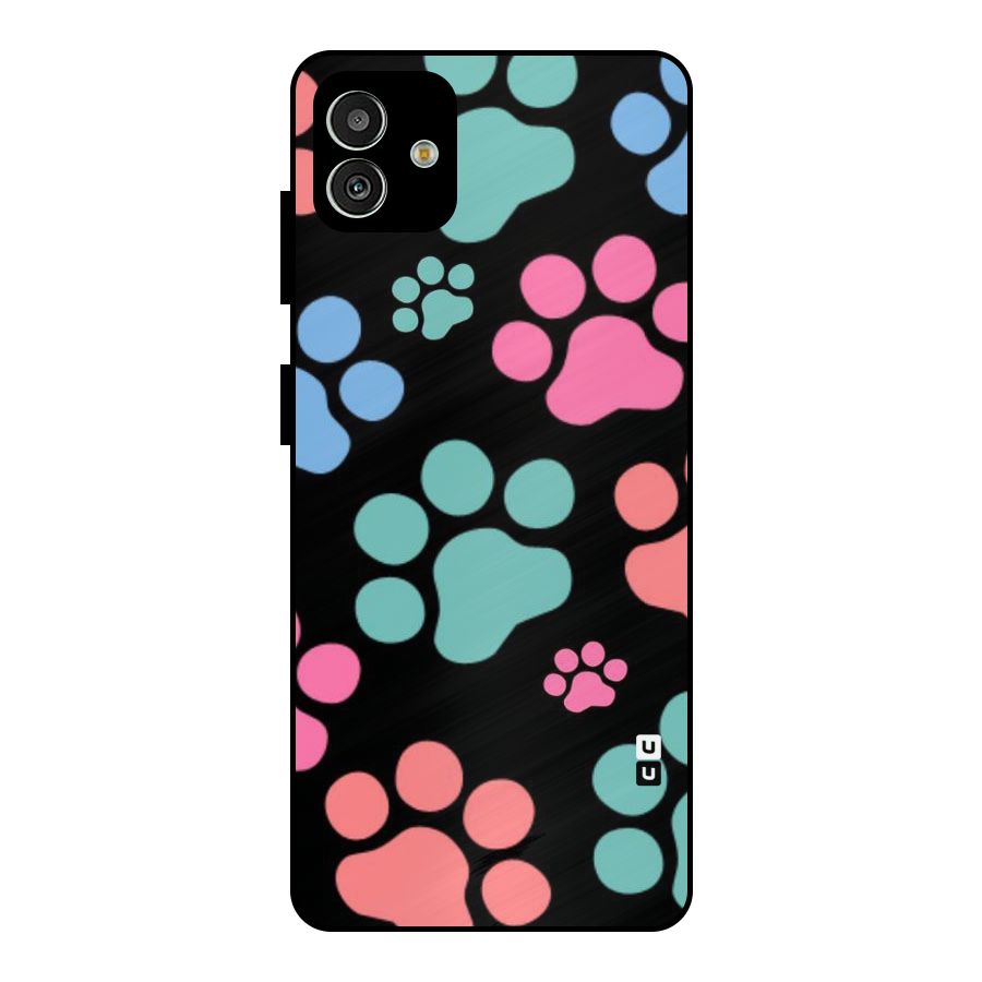 Puppy Paws Metal Back Case for Galaxy M13 5G