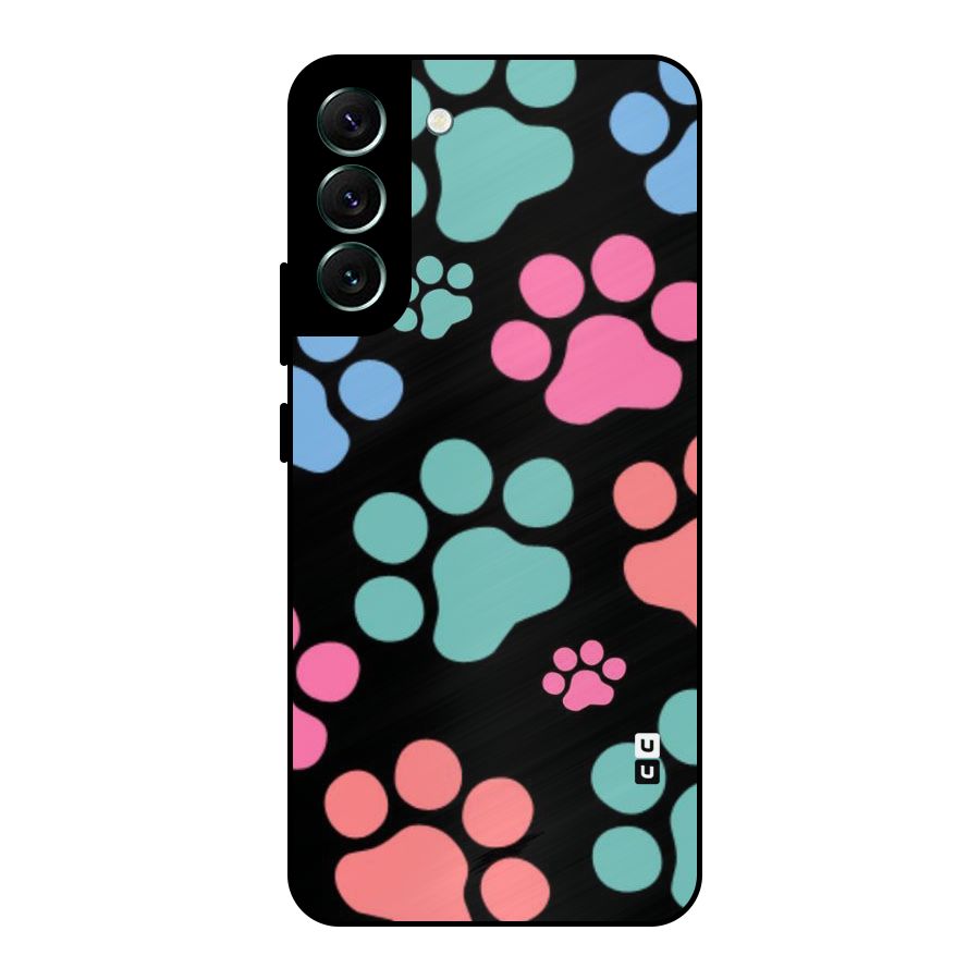 Puppy Paws Metal Back Case for Galaxy S22 Plus 5G