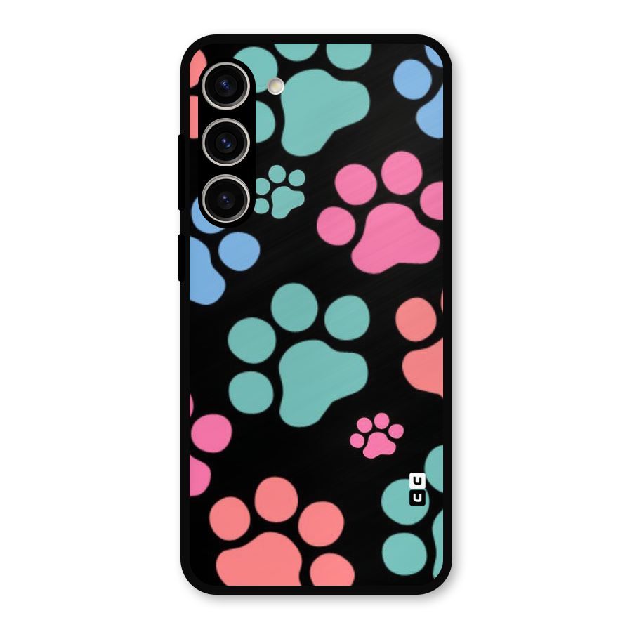 Puppy Paws Metal Back Case for Galaxy S23 Plus