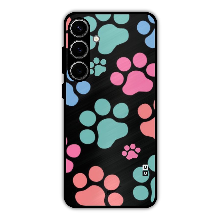Puppy Paws Metal Back Case for Galaxy S24 Plus