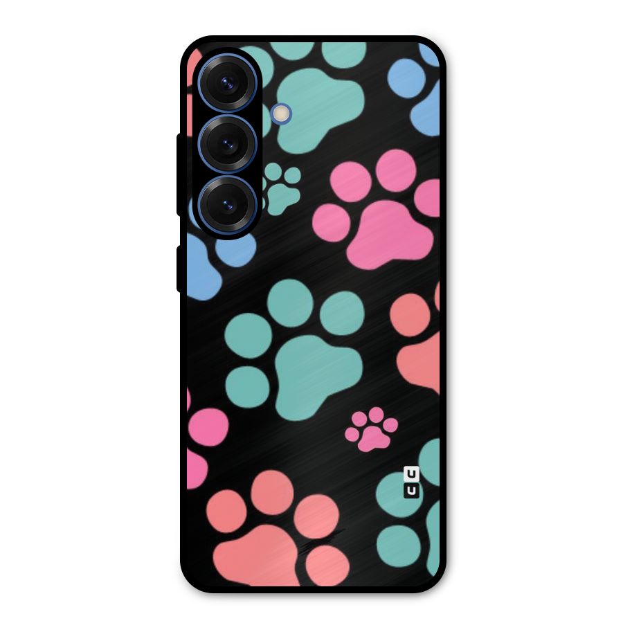Puppy Paws Metal Back Case for Galaxy S25
