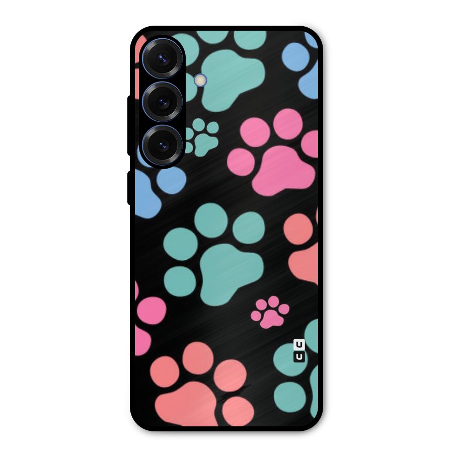 Puppy Paws Metal Back Case for Galaxy S25 Plus