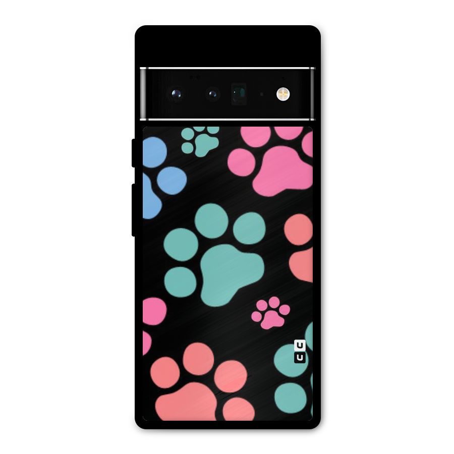 Puppy Paws Metal Back Case for Google Pixel 6 Pro