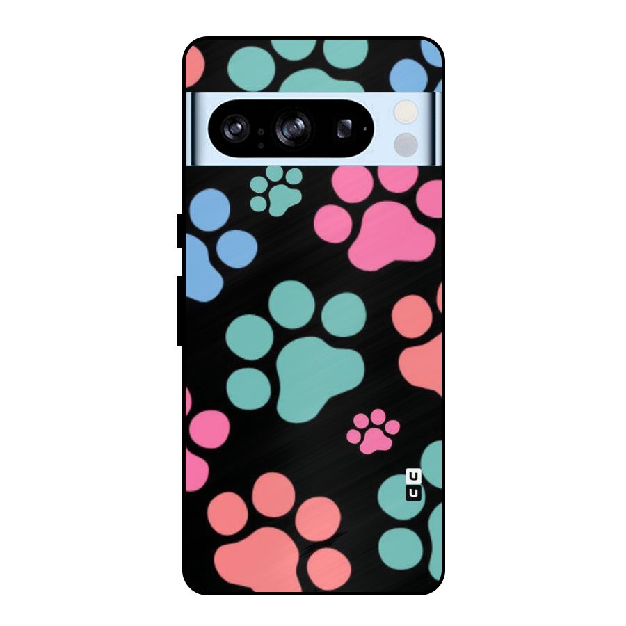 Puppy Paws Metal Back Case for Google Pixel 8 Pro