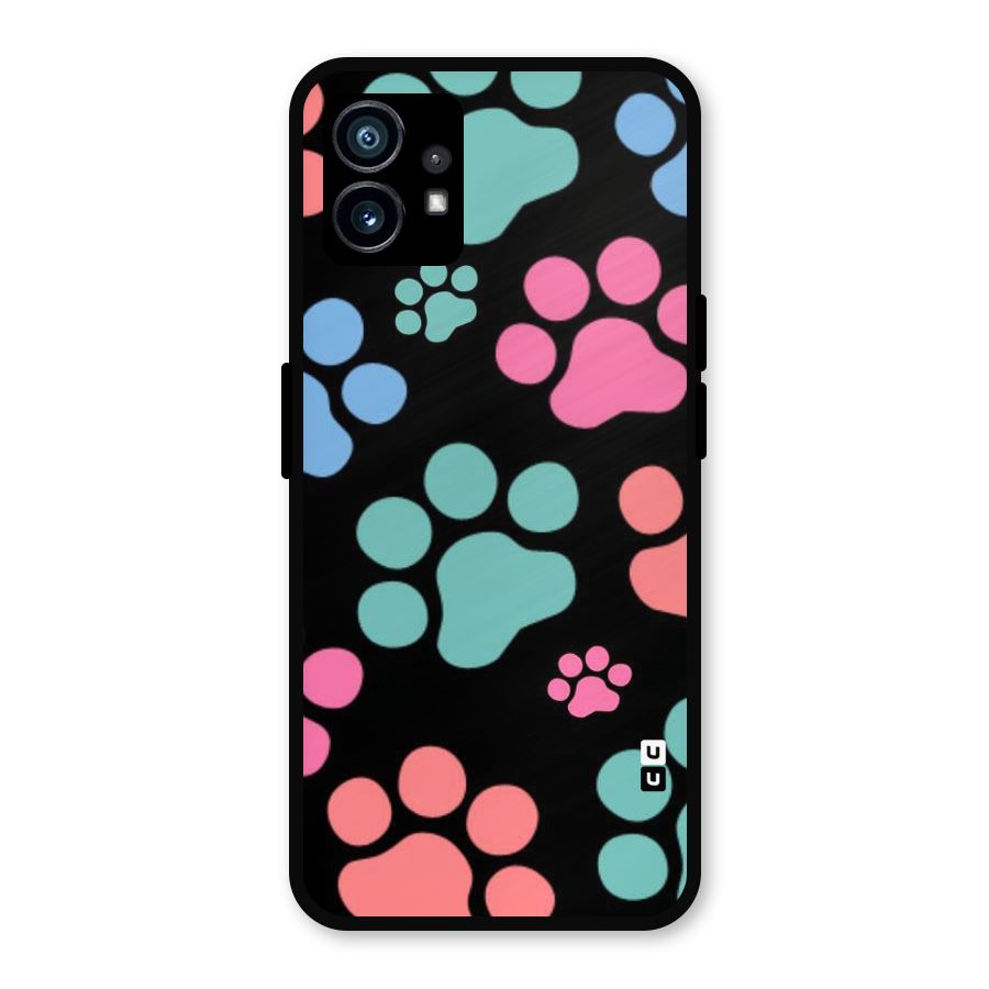 Puppy Paws Metal Back Case for Nothing Phone 1