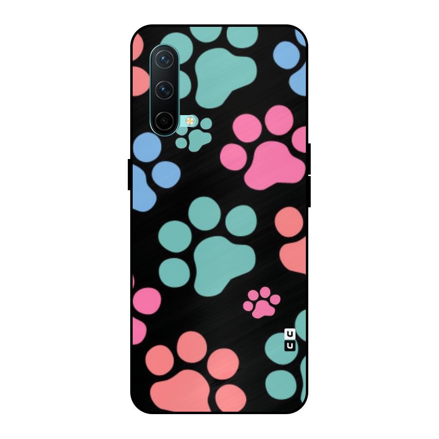 Puppy Paws Metal Back Case for OnePlus Nord CE 5G