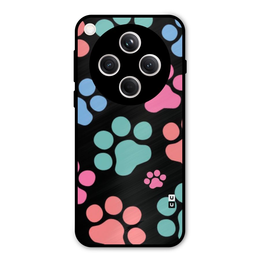 Puppy Paws Metal Back Case for Oppo Find X8