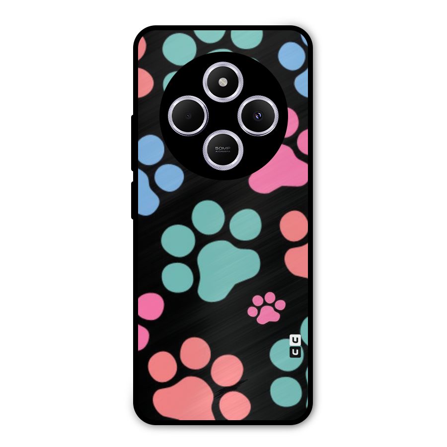 Puppy Paws Metal Back Case for Poco M7
