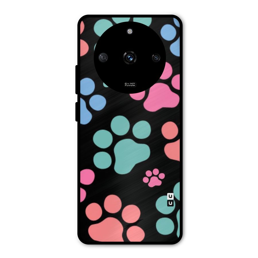 Puppy Paws Metal Back Case for Realme Narzo 60 5G