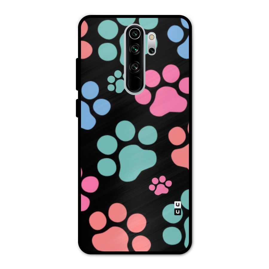 Puppy Paws Metal Back Case for Redmi Note 8 Pro