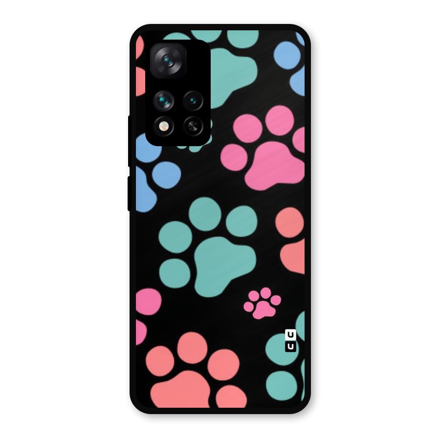 Puppy Paws Metal Back Case for Xiaomi 11i Hypercharge 5G