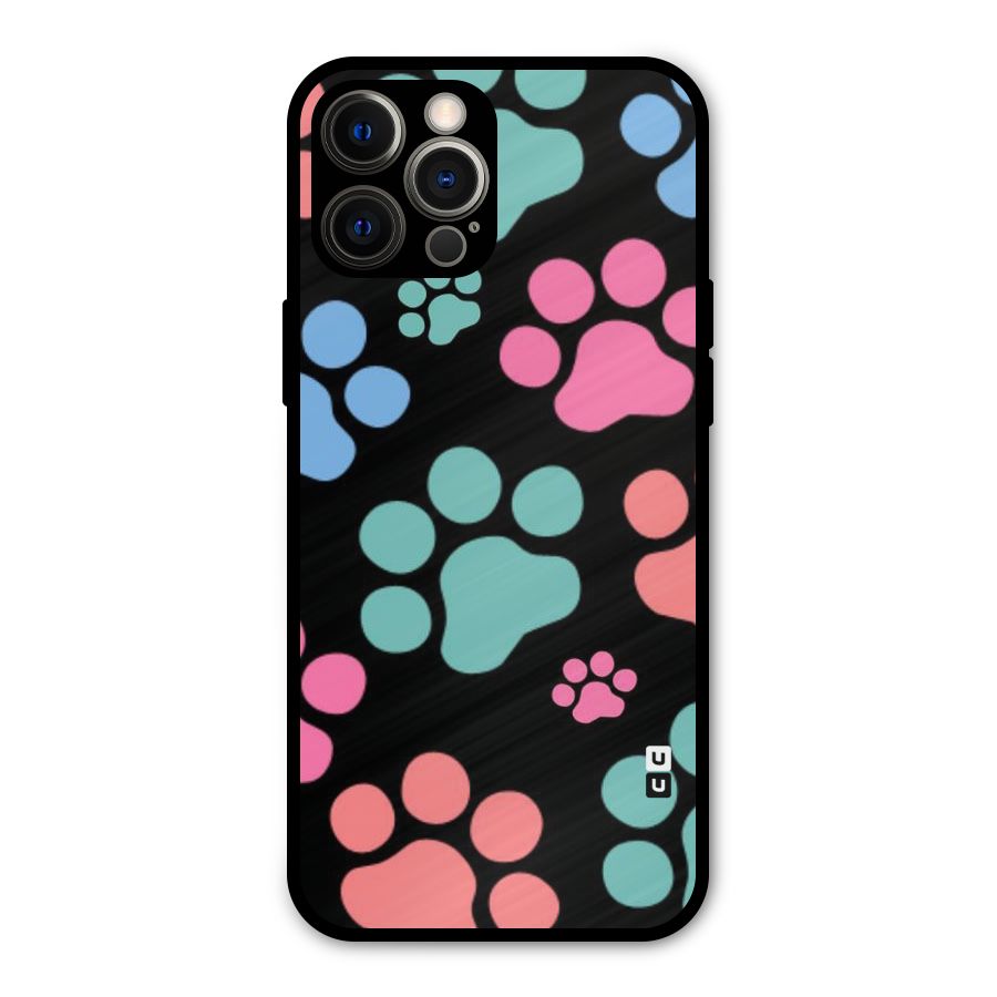 Puppy Paws Metal Back Case for iPhone 12 Pro Max