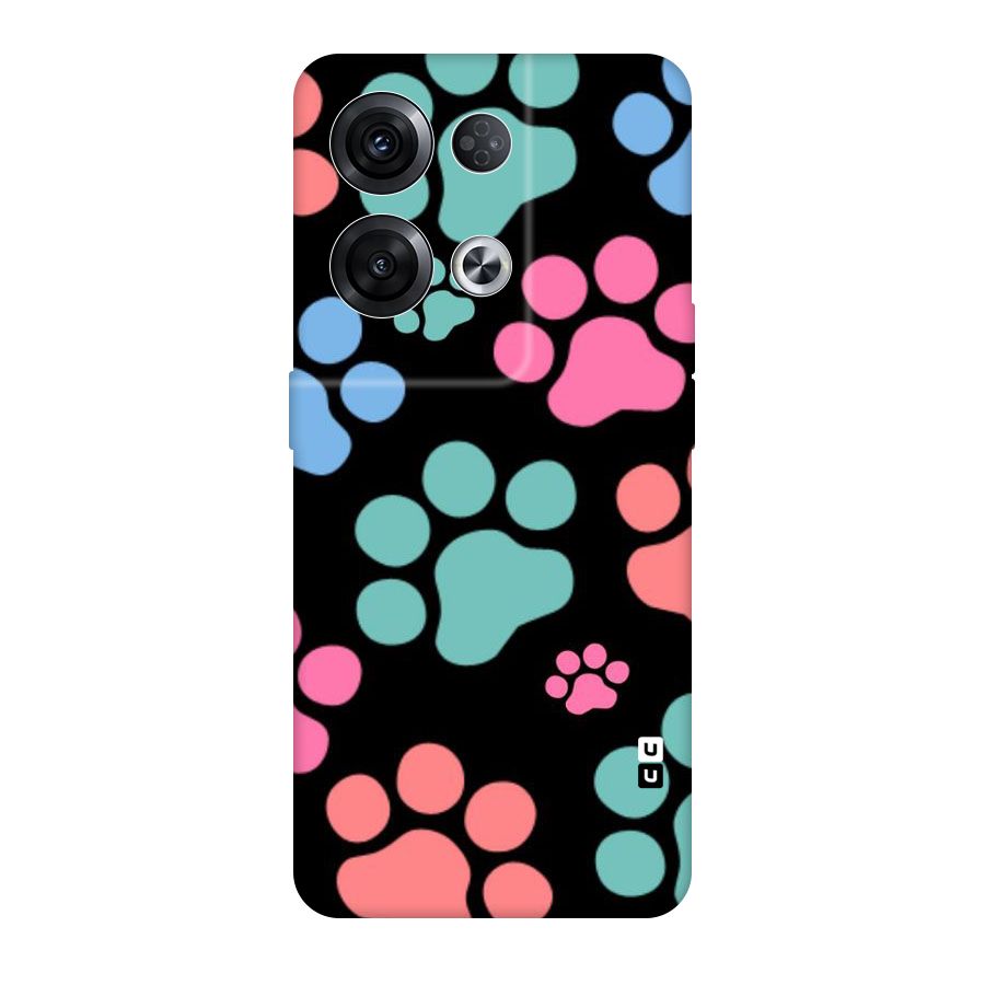 Puppy Paws Original Polycarbonate Back Case for Oppo Reno8 Pro 5G