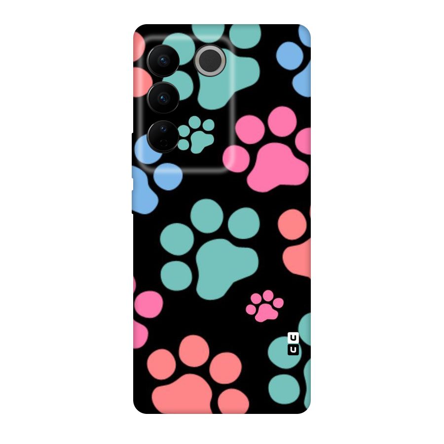 Puppy Paws Original Polycarbonate Back Case for Vivo V27