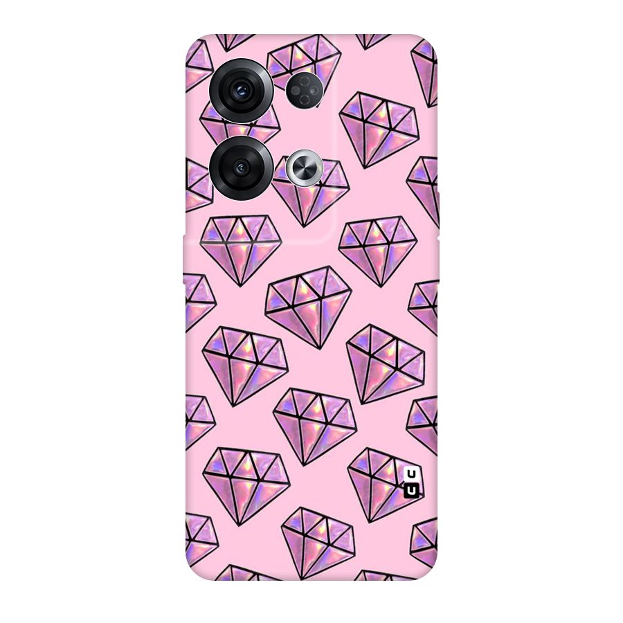 Purple Diamond Designs Original Polycarbonate Back Case for Oppo Reno8 Pro 5G