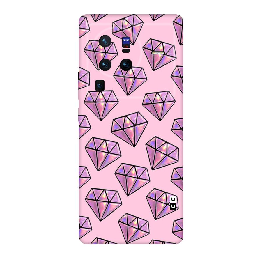 Purple Diamond Designs Original Polycarbonate Back Case for Vivo X80