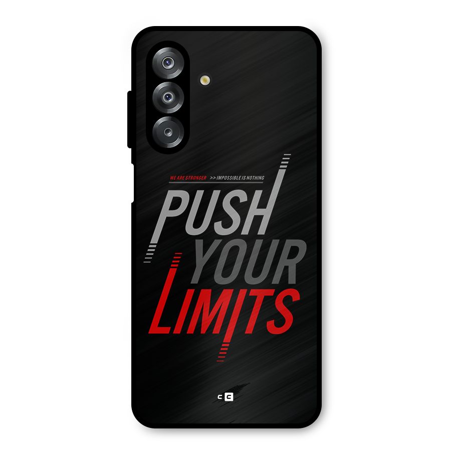 Push Your Limits Metal Back Case for Galaxy A26