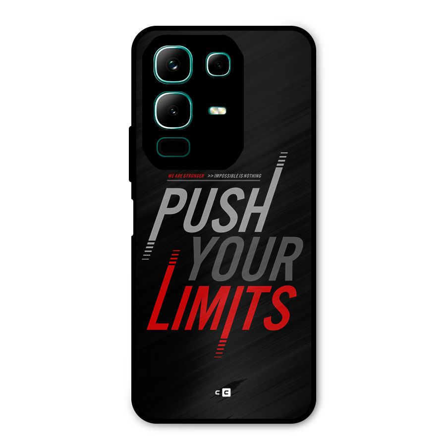 Push Your Limits Metal Back Case for Infinix Note 50x