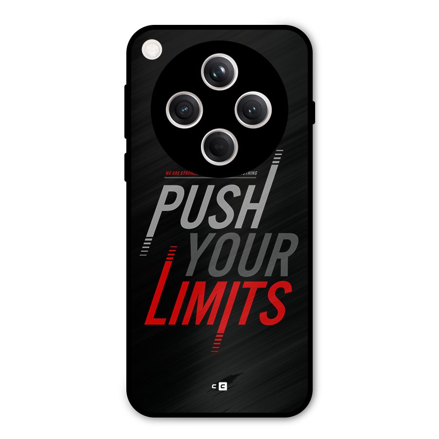 Push Your Limits Metal Back Case for Oppo Find X8