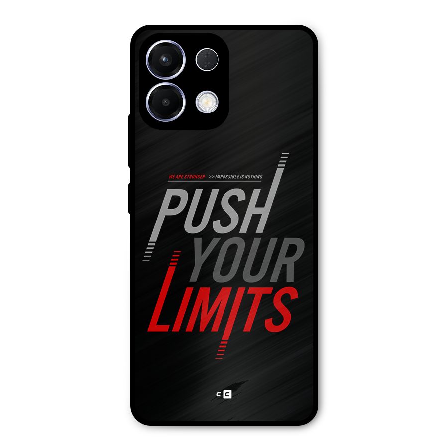 Push Your Limits Metal Back Case for Oppo K13