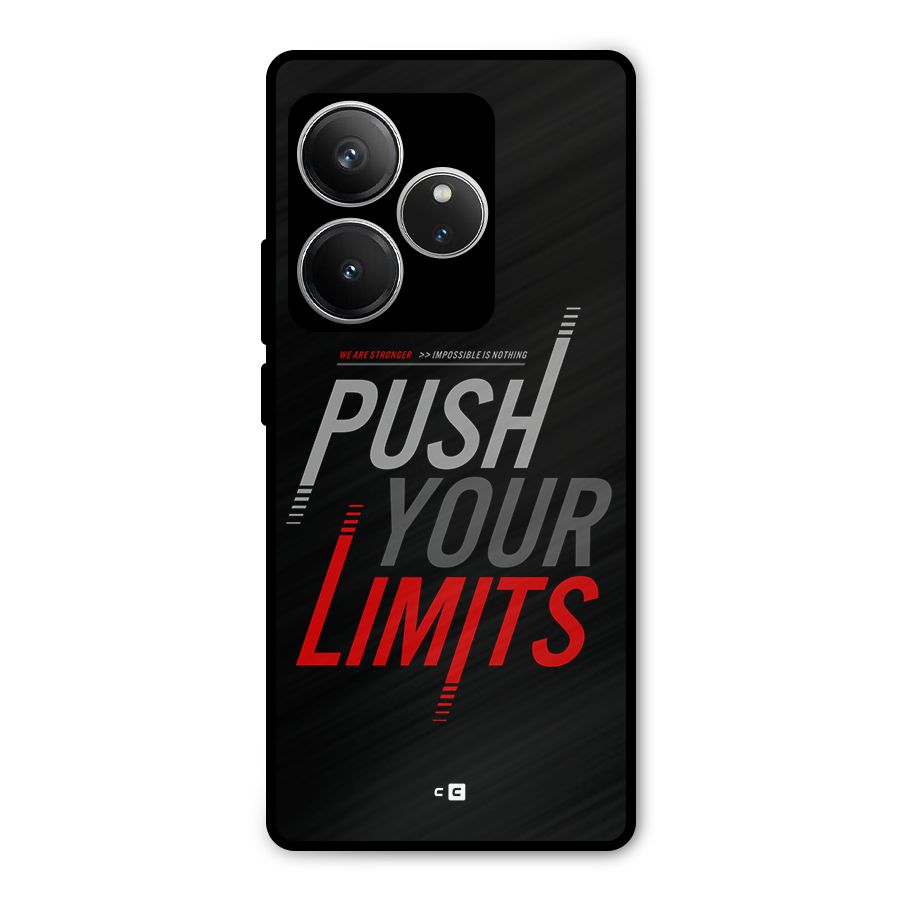 Push Your Limits Metal Back Case for Realme GT 6