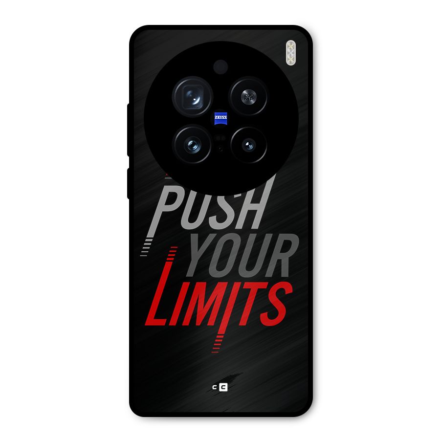 Push Your Limits Metal Back Case for Vivo X200 Pro