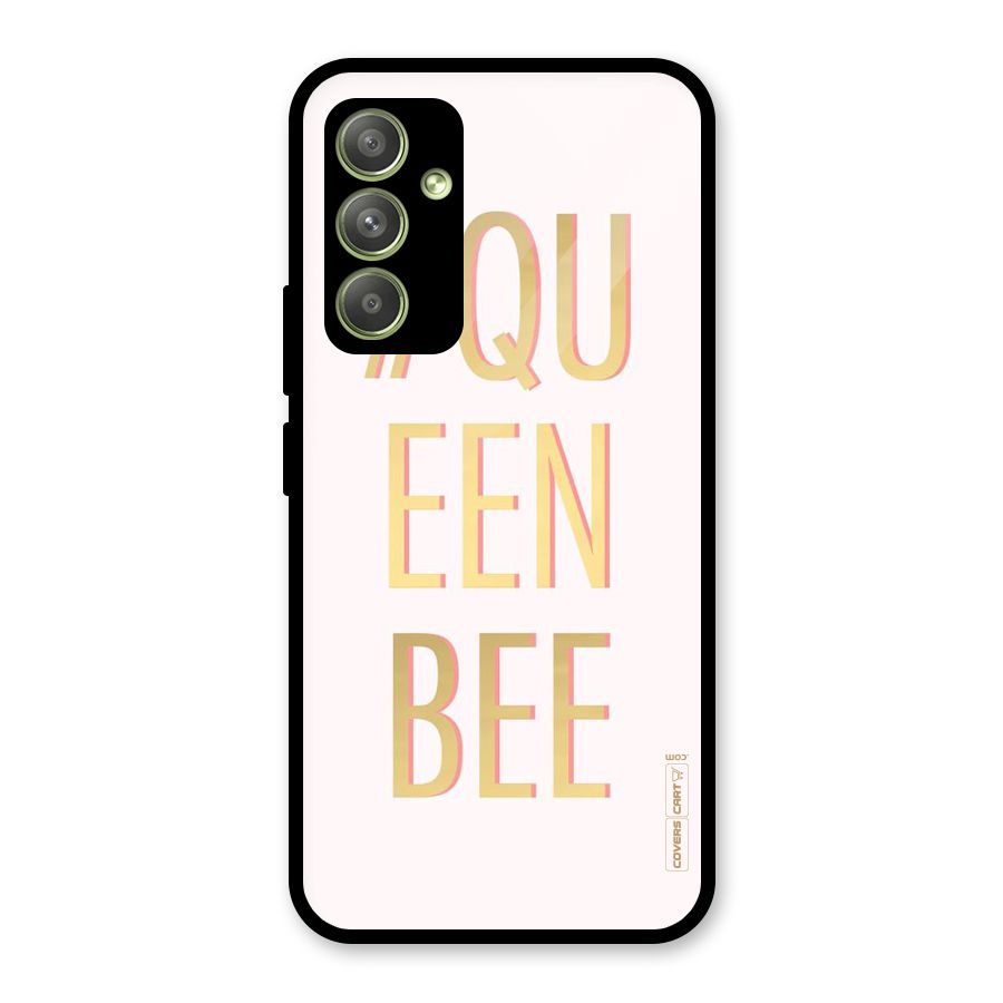 Queen Bee Glass Back Case for Galaxy A54