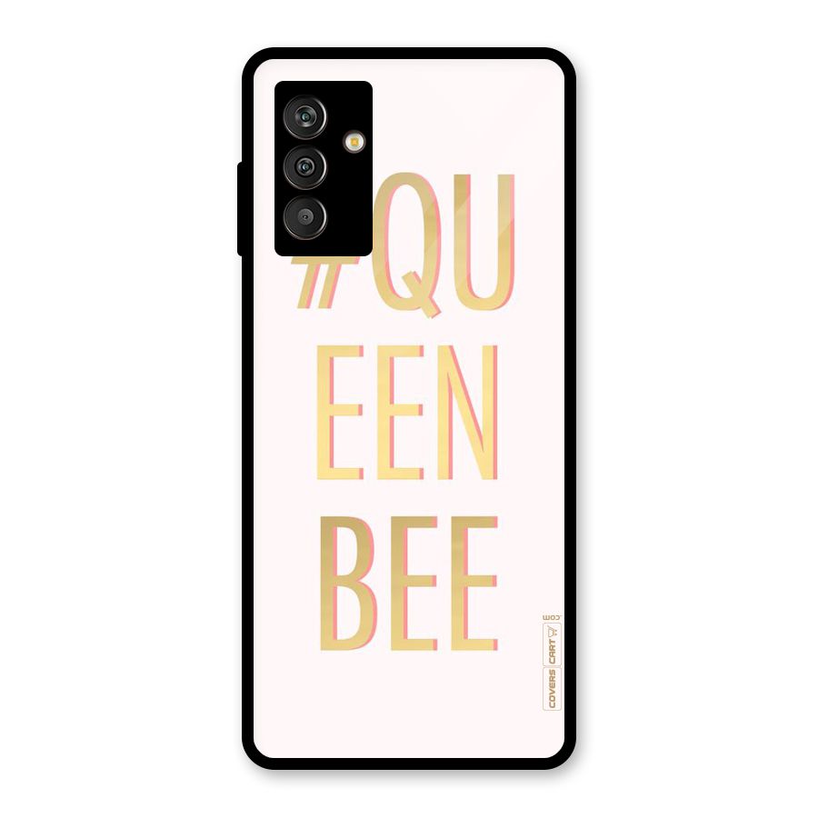 Queen Bee Glass Back Case for Galaxy M13