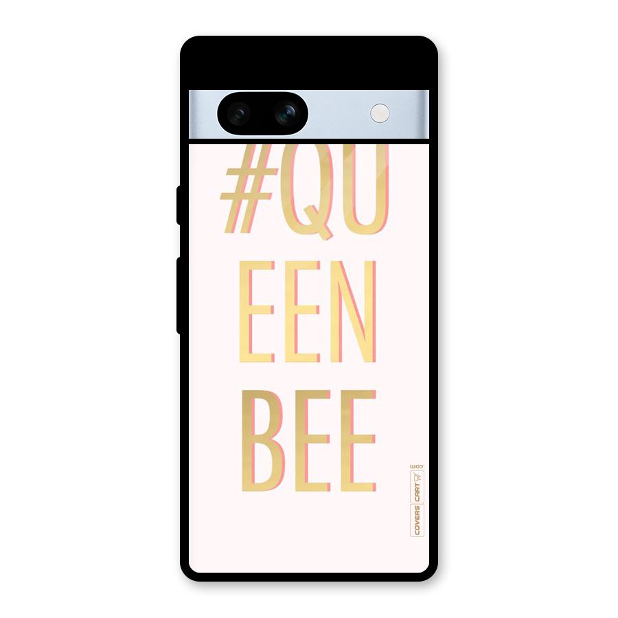 Queen Bee Glass Back Case for Google Pixel 7a