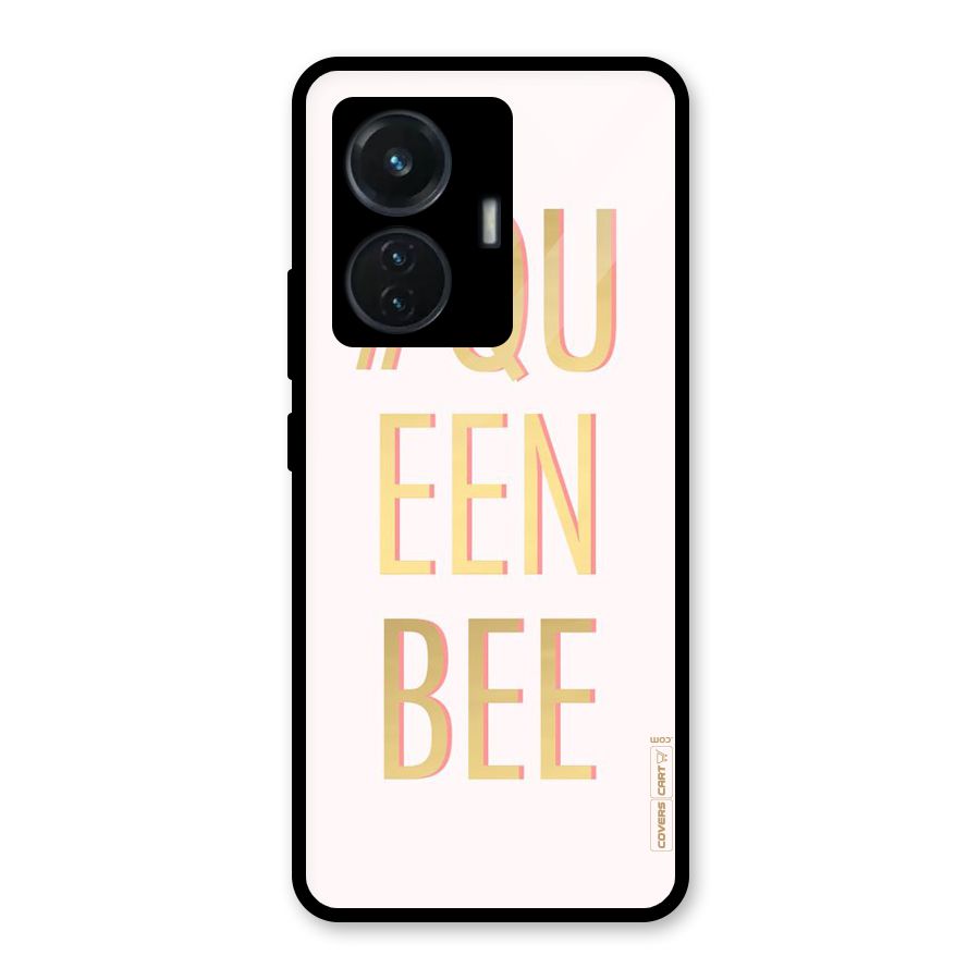 Queen Bee Glass Back Case for Vivo T1 44W