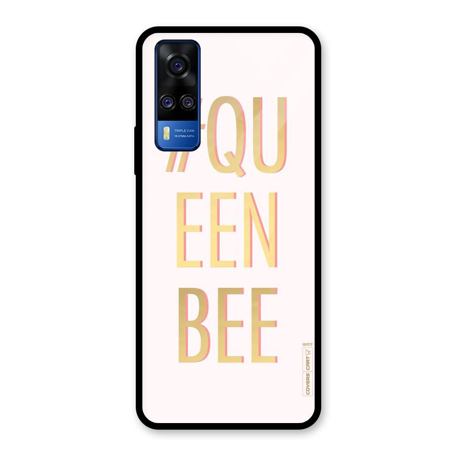 Queen Bee Glass Back Case for Vivo Y31