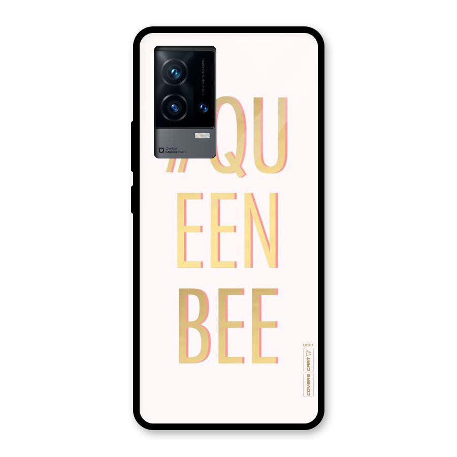Queen Bee Glass Back Case for iQOO 9 5G