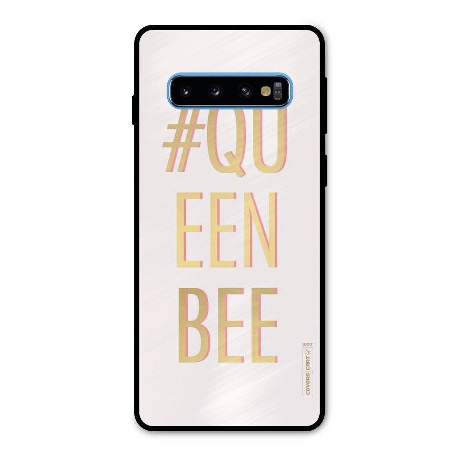 Queen Bee Metal Back Case for Galaxy S10