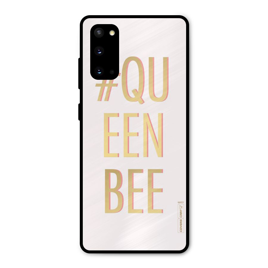 Queen Bee Metal Back Case for Galaxy S20