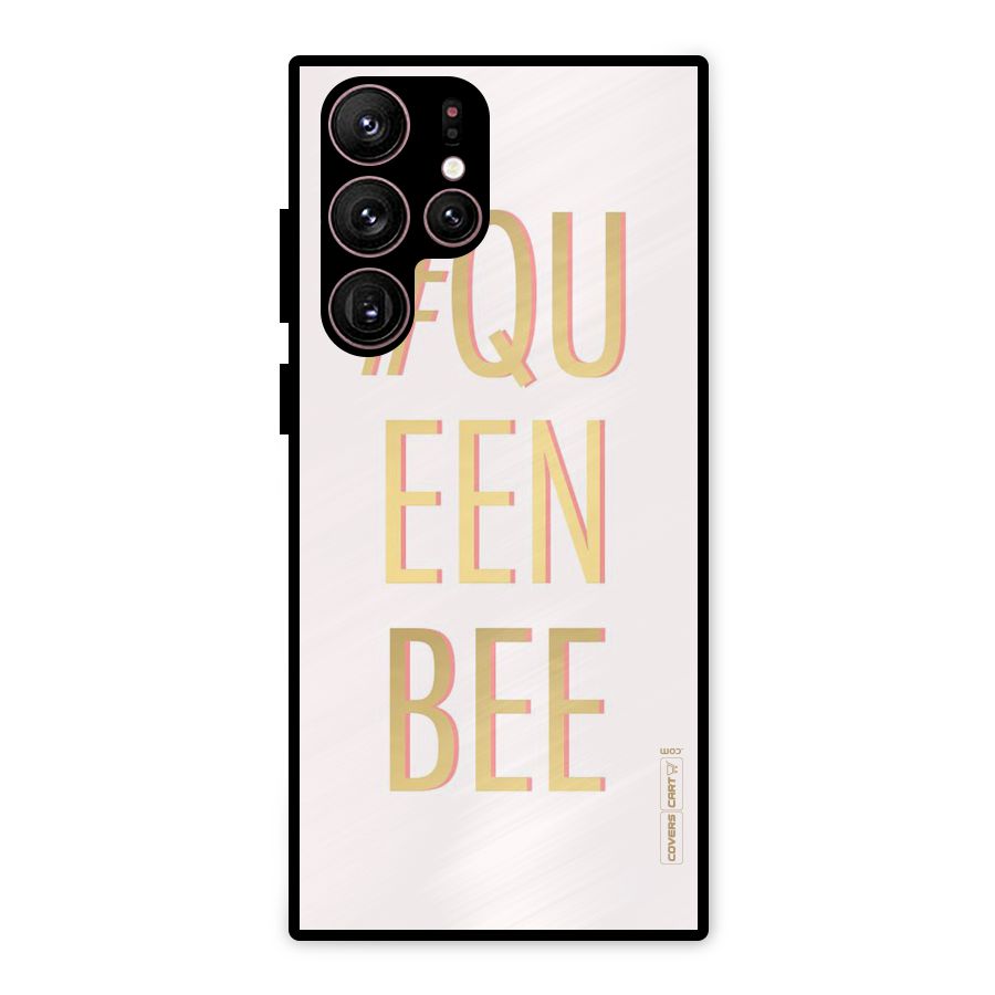 Queen Bee Metal Back Case for Galaxy S22 Ultra 5G