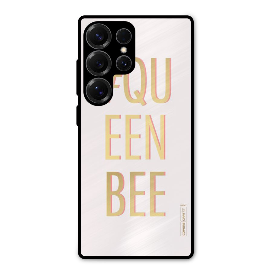 Queen Bee Metal Back Case for Galaxy S25 Ultra