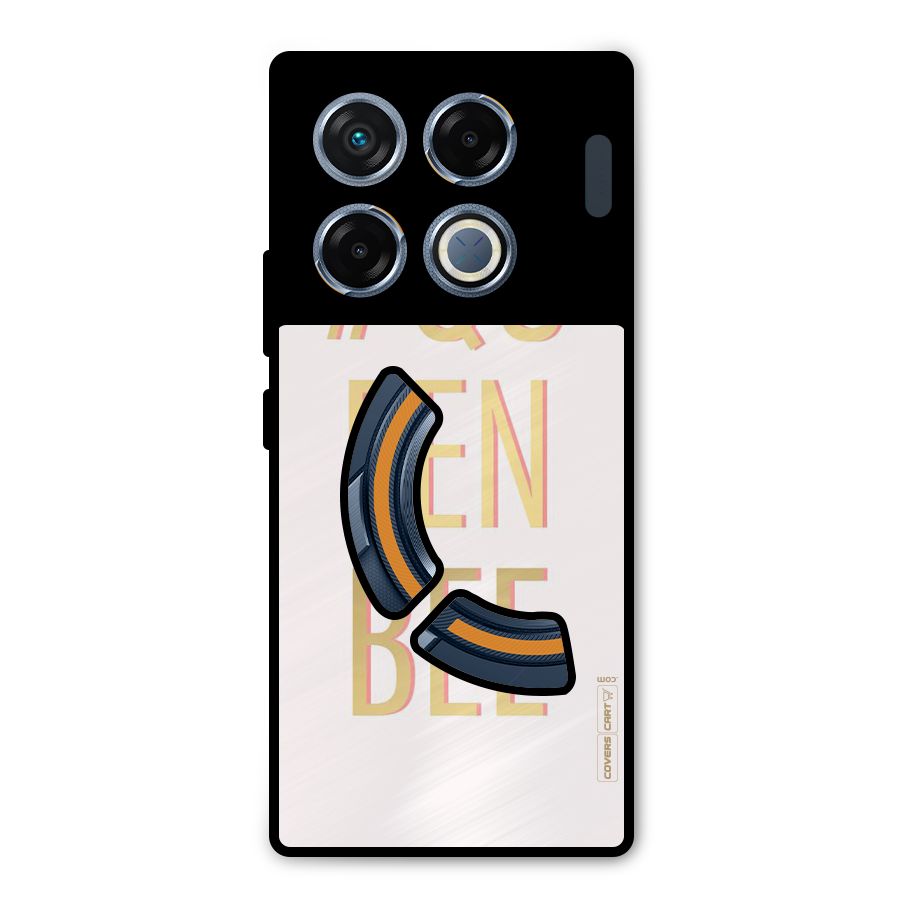 Queen Bee Metal Back Case for Infinix GT 20 Pro