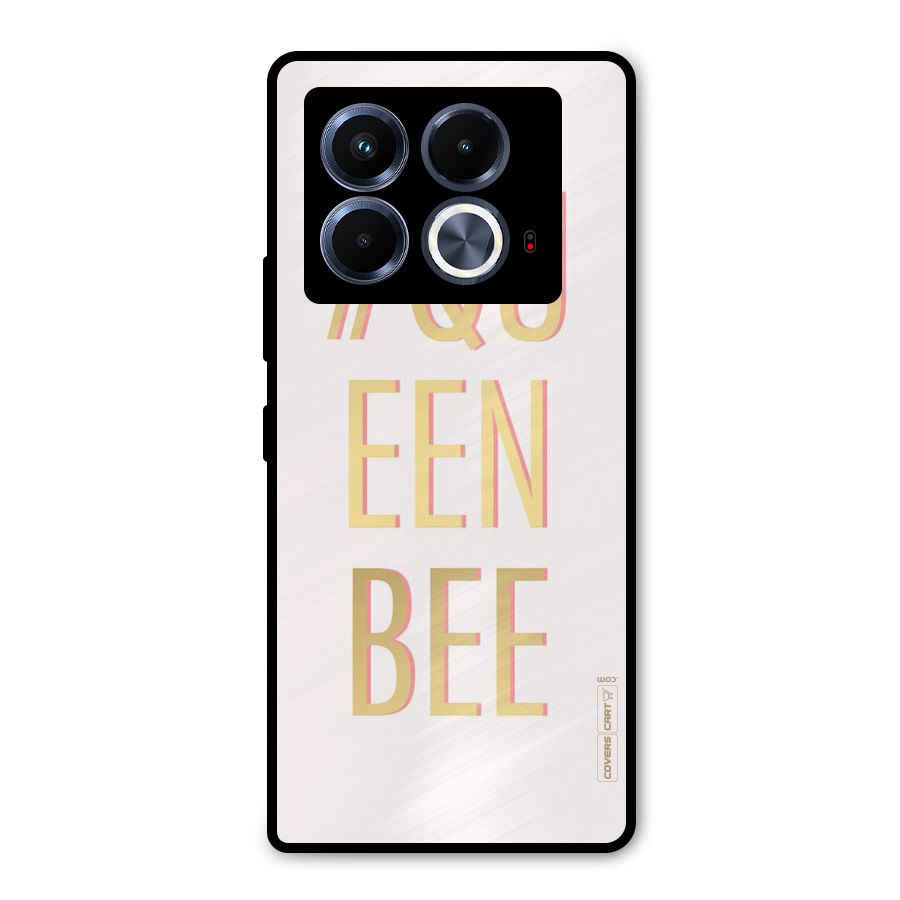 Queen Bee Metal Back Case for Infinix Note 40 5G