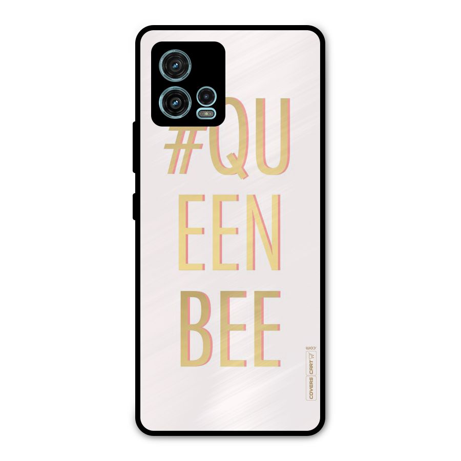 Queen Bee Metal Back Case for Moto G72