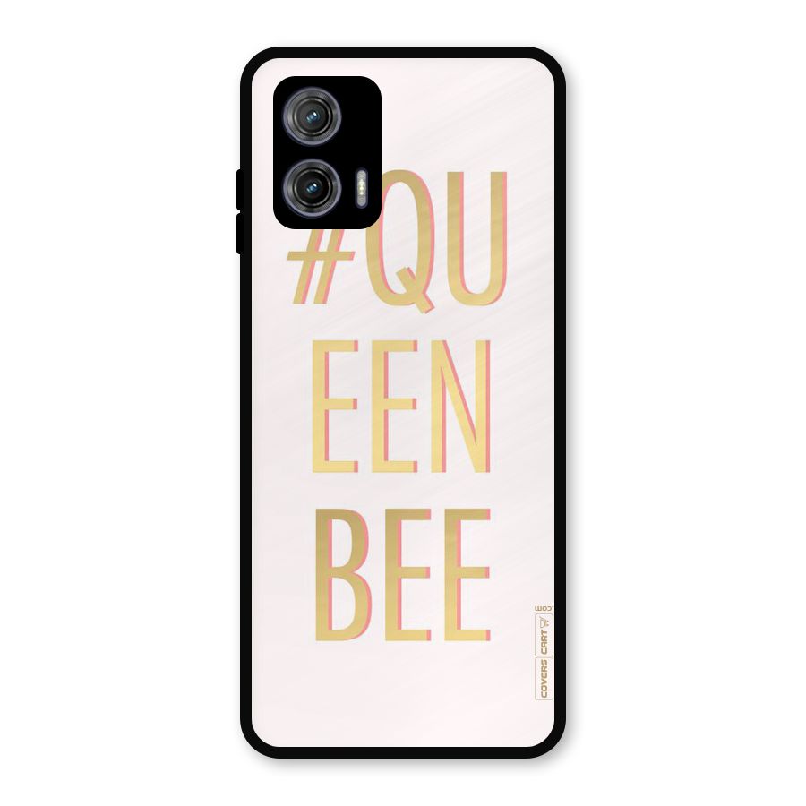 Queen Bee Metal Back Case for Moto G73