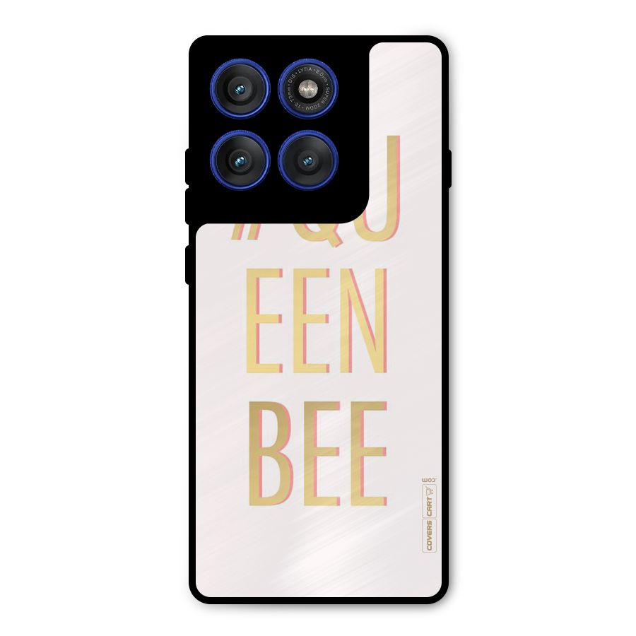 Queen Bee Metal Back Case for Motorola Edge 60 Pro
